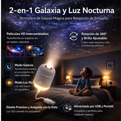 Proyector Galaxia para Dormir Mejor