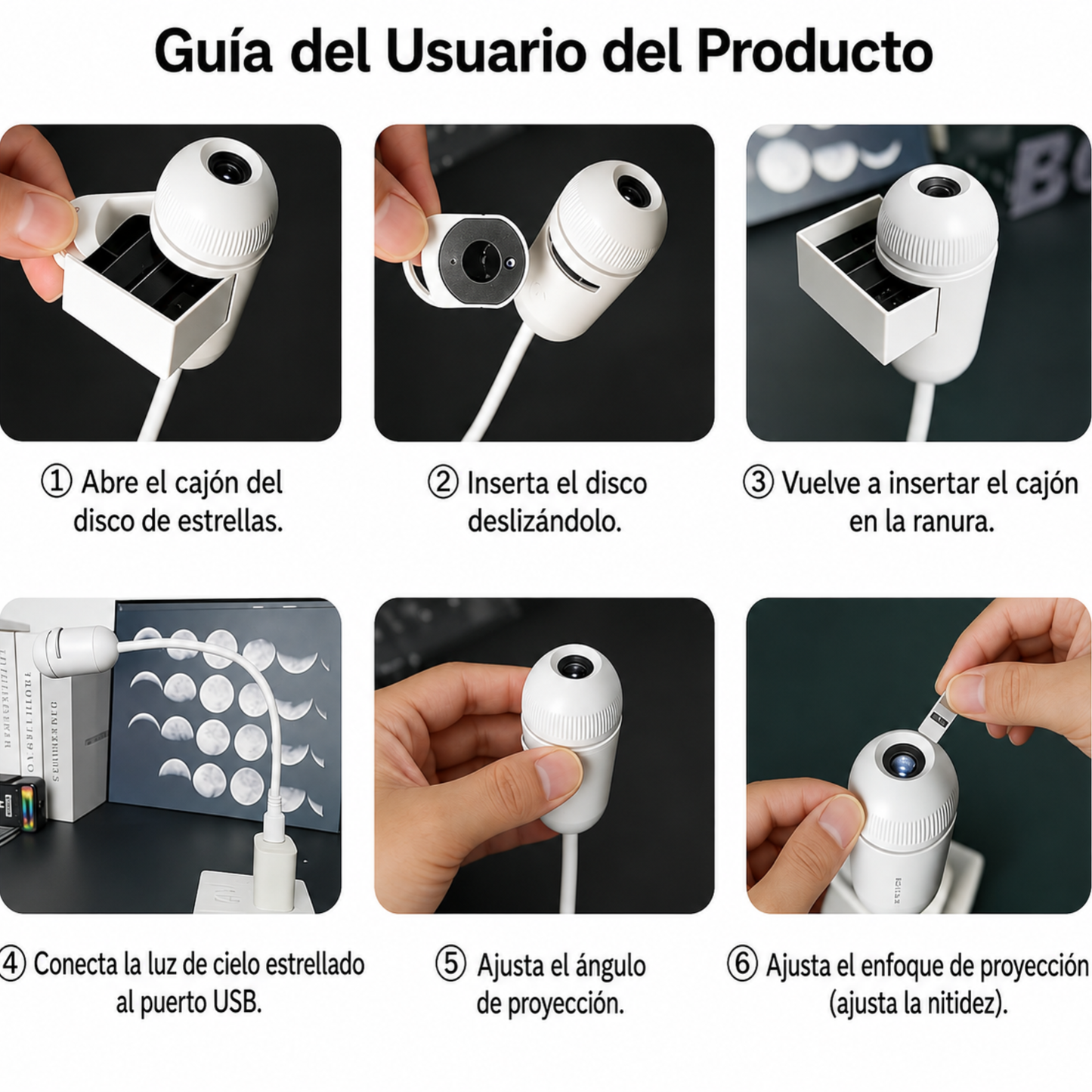 Proyector Galaxia para Dormir Mejor