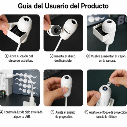 Proyector Galaxia para Dormir Mejor